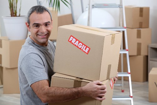 Secure card processing area for Ravenscourtpark removals