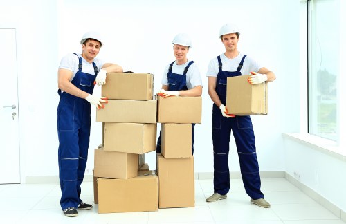Preparing boxes and furniture for a Ravenscourtpark house move