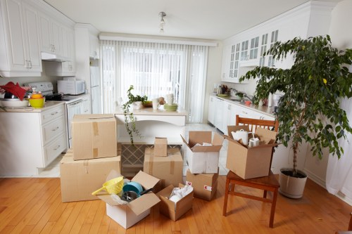Office furniture dismantling and transport preparation