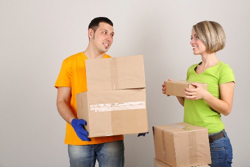 Specialist furniture removals in Ravenscourtpark with wrapped and secured items