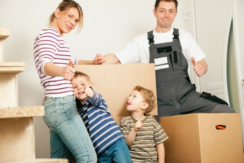 Local movers handling storage and clearance tasks in Ravenscourtpark
